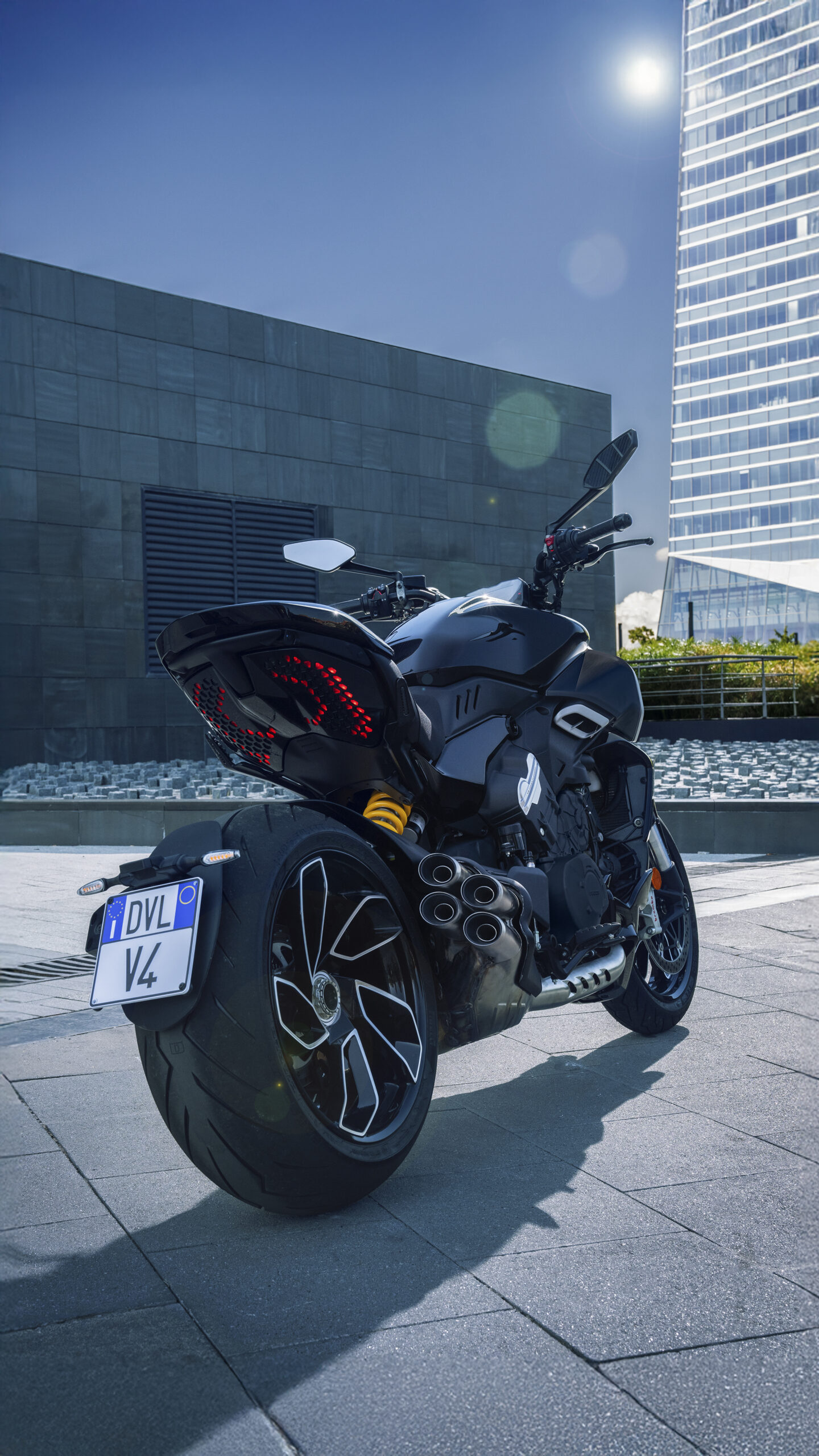 Wallpaper Diavel V4 traseira