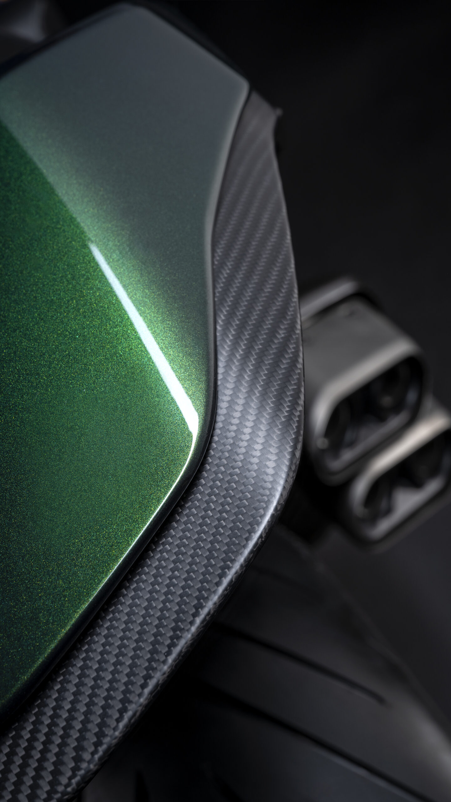 Fibra de carbono Diavel V4 Bentley