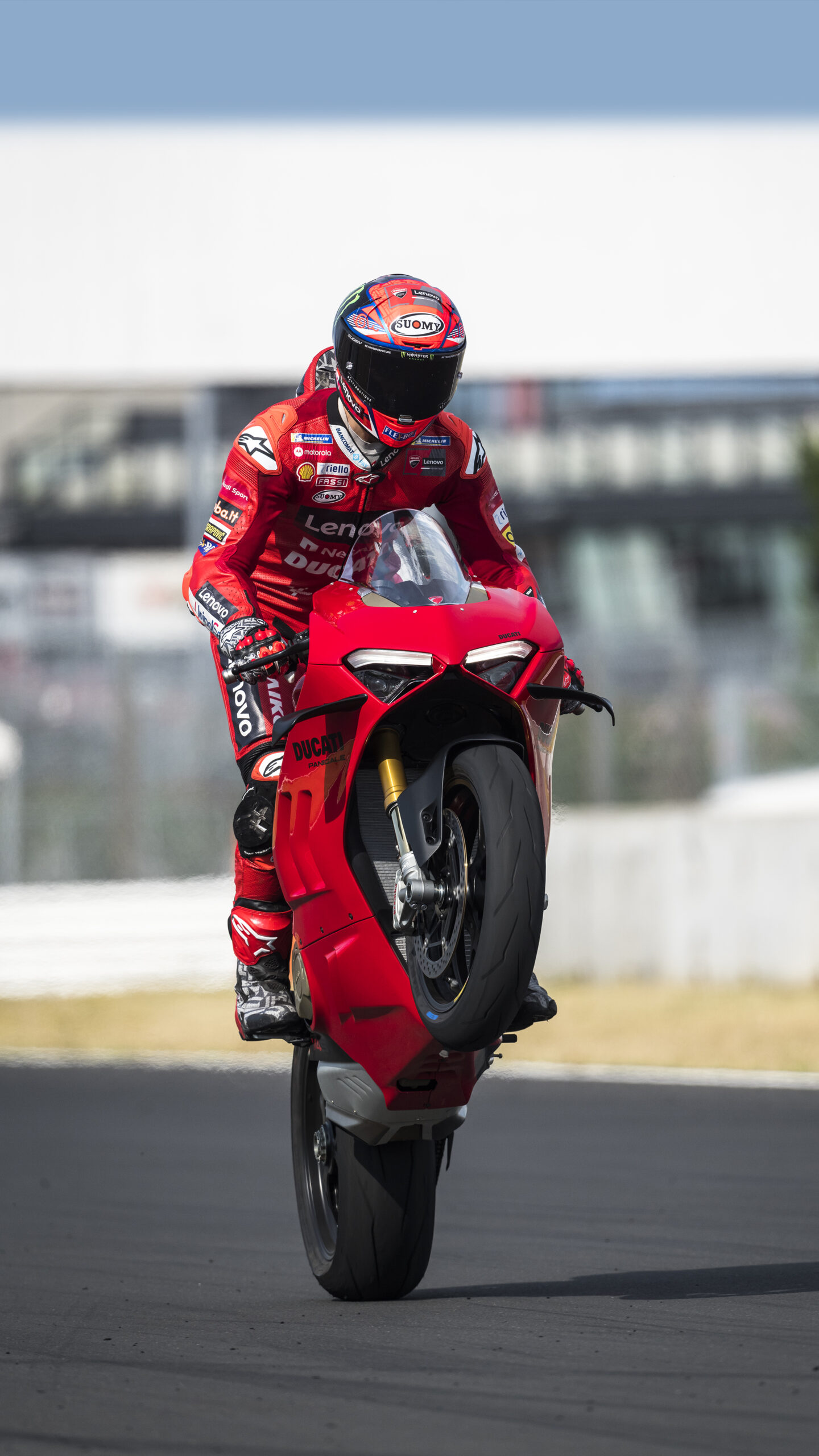 Wallpaper Panigale V4s grau