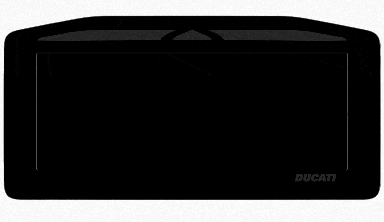 Painel Ducati Panigale V4 S Road Mode