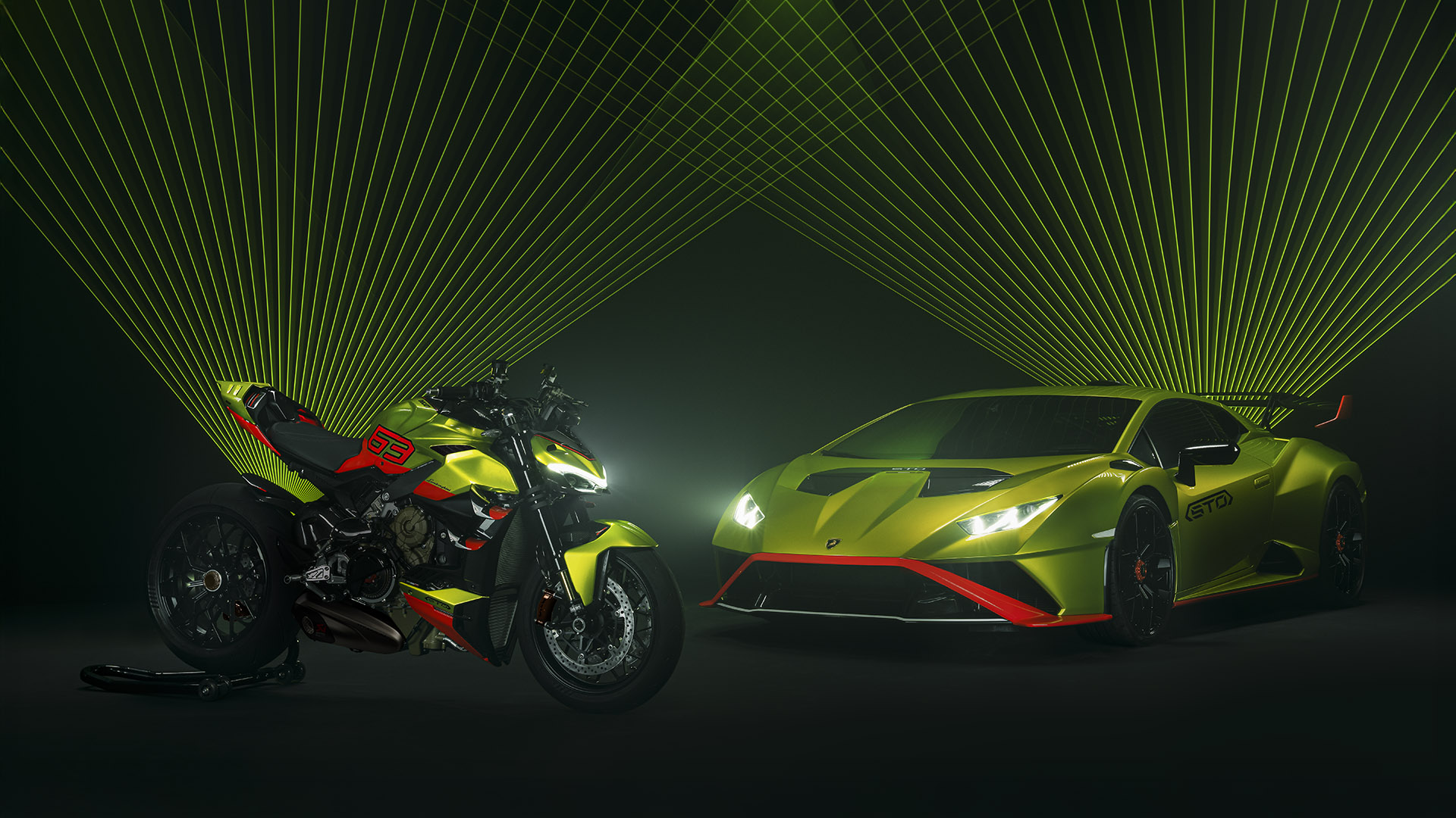 Visão geral - Streetfioghter V4 Lamborghini