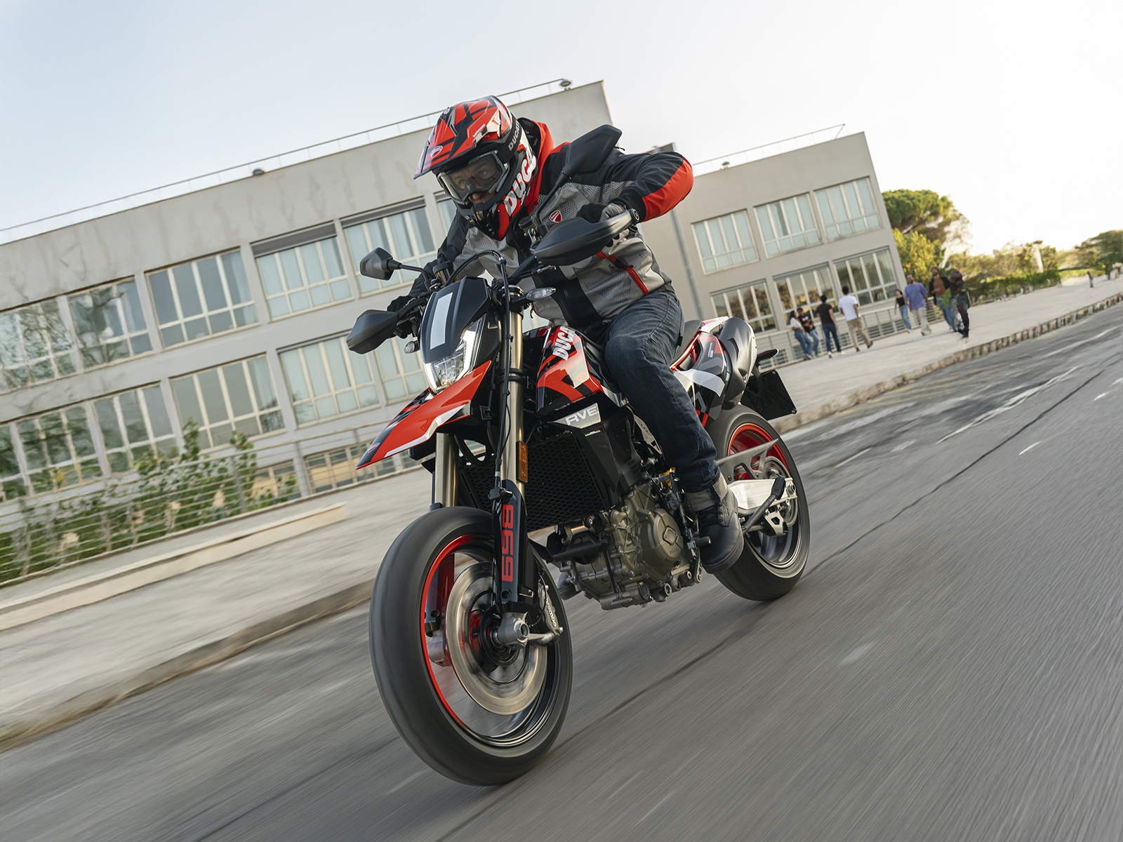 Alma motard Hypermotard Ducati Brasília