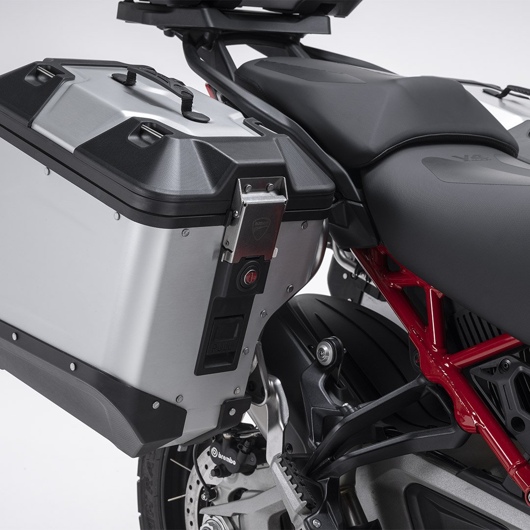 Malas laterais - Acessórios Ducati Brasília