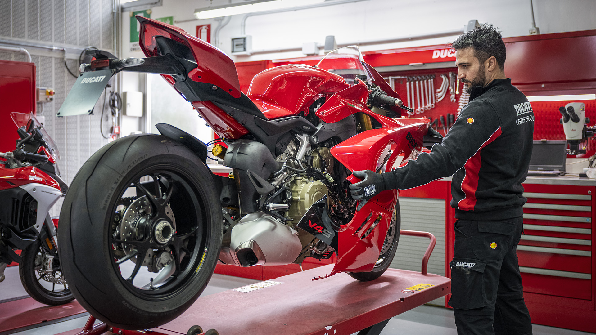 Ofiicina Banner - Serviços Ducati Brasília Oficina