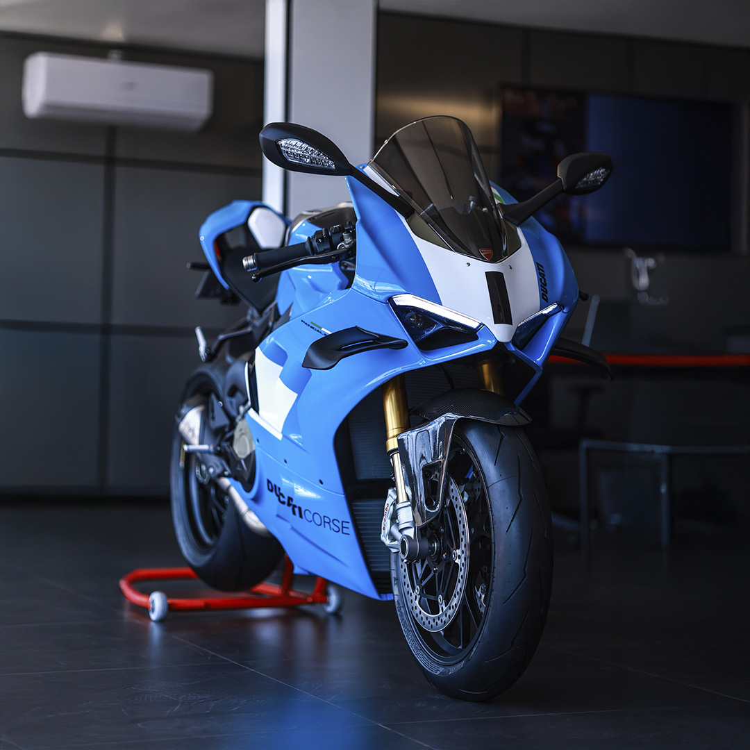 Panigale Azul - Personalizações Ducati Brasília