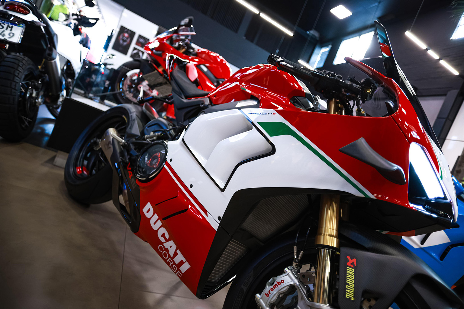 Panigale V4 S Tricolore 2- Personalizações Ducati Brasília