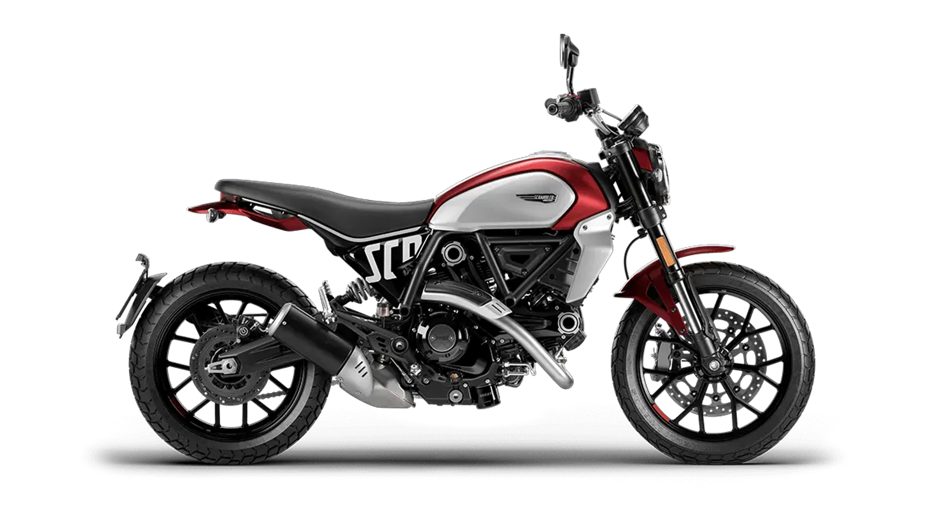 Scrambler icon red